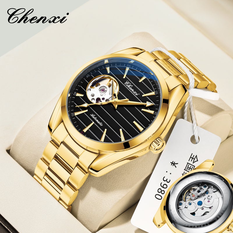 Chenxi New Automatic Mechanical Watch Men'S Business Hollow Luminous Waterproof Mechanical Watch 8806 - Image 2